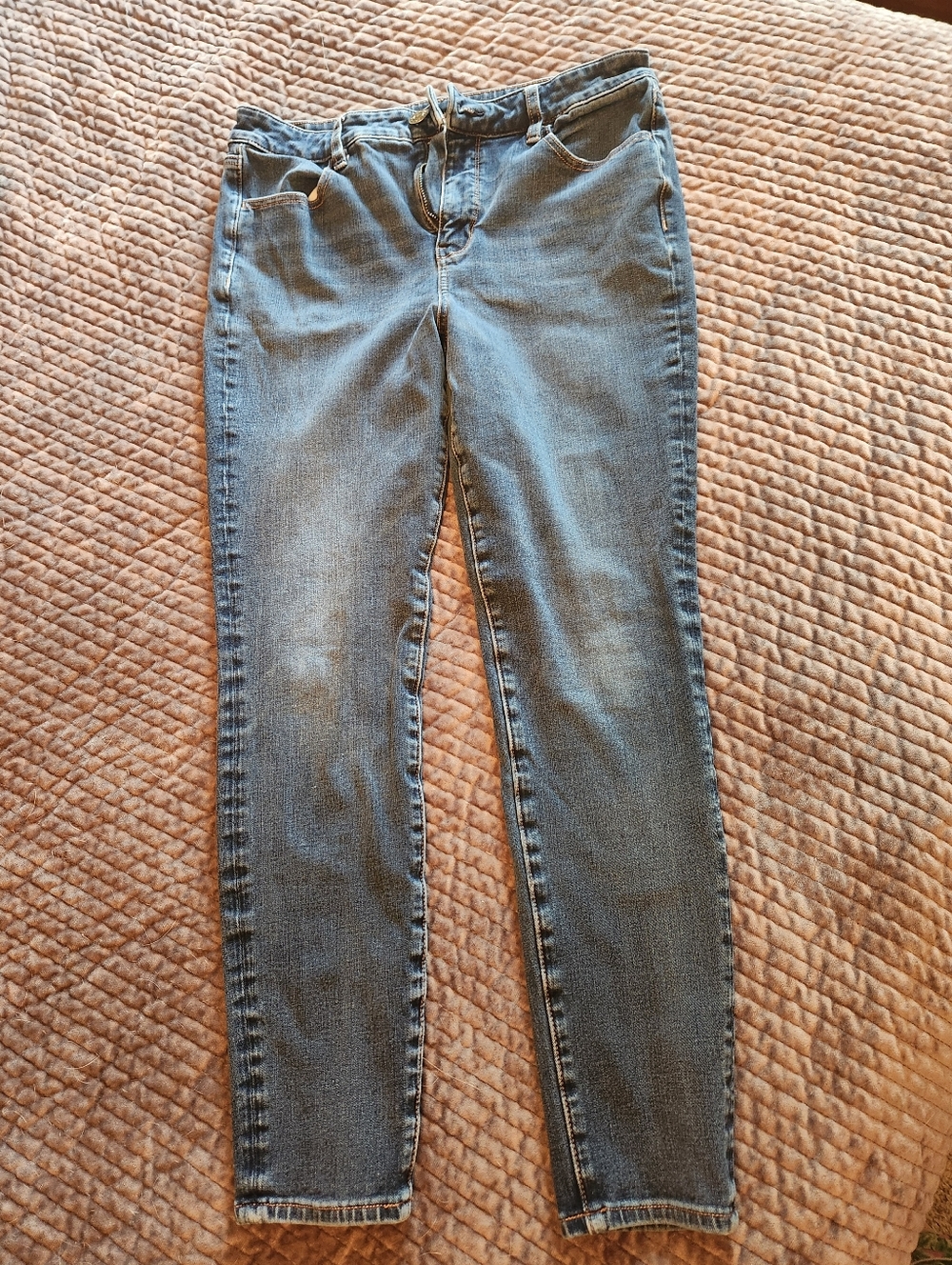 American Eagle Outfitters Blue Skinny Jeans, The Dream Jean, 12